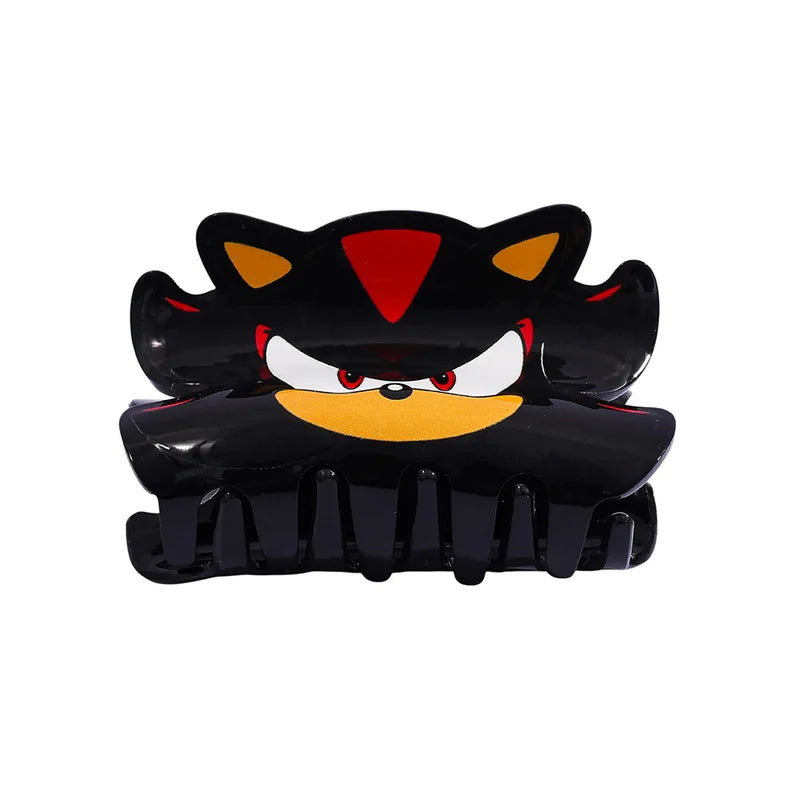 Anime Black Hedgehog Hair Clip Claw Hair Accessory for Girls