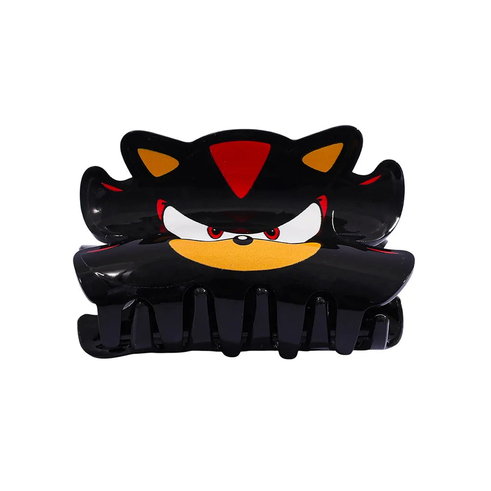Anime Black Hedgehog Hair Clip Claw Hair Accessory for Girls