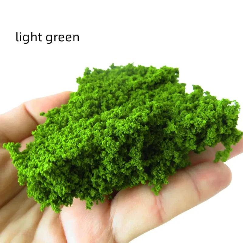 Micro Shrubs Bushes for Model Railway Layouts - 30g Agglomeration Sponge Foliage