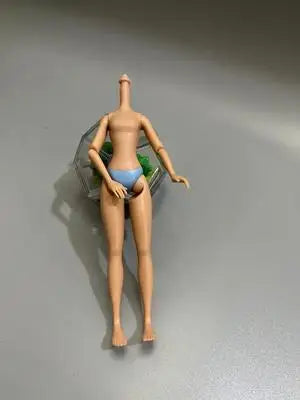 1/12 Doll House Girl Doll Without Head - DIY Nude Movable Body, 25cm