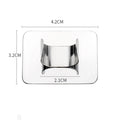 Heart Shape Nail Art Palette Ring with Spatula for Manicure & Makeup