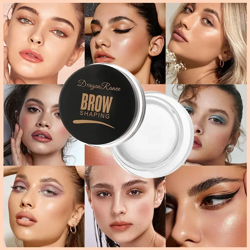 Waterproof Long Lasting Eyebrow & Eyeliner Cream Gel - Contouring Brow Makeup