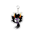 Game Keychain Set for Backpack Accessories - Roxy Lalonde, Dirk Strider & Friends