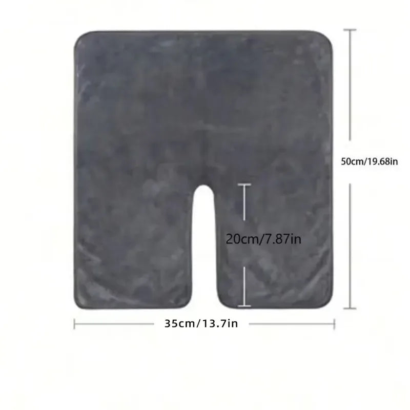 Spa Grade U-Shaped Face Towel for Skincare & Massage - Soft Beauty Towel