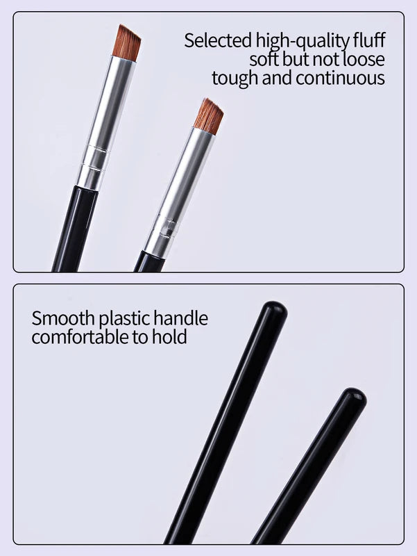 Gradient Smudge Nail Art Brush Set for Manicure UV Gel Polish Draw Paint