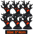 Halloween Dryad Micro Landscape Ornaments Set - Horror Atmosphere Resin Decor
