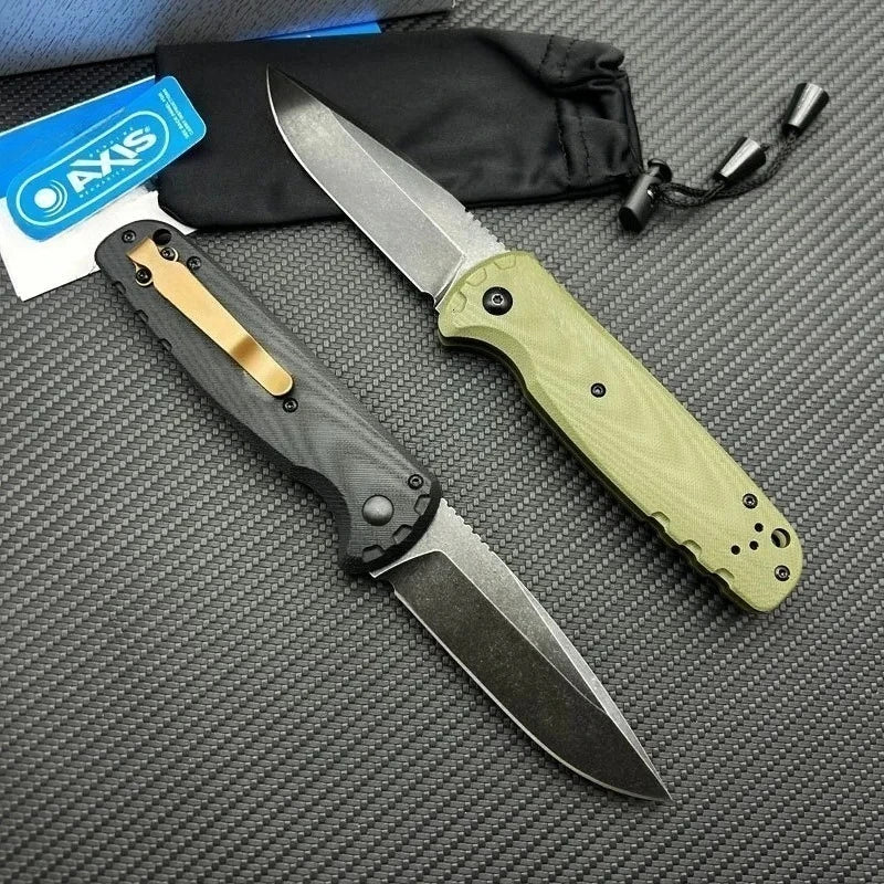 Folding Knife with G10 Handle 20.7cm Outdoor Survival & Hunting Knife