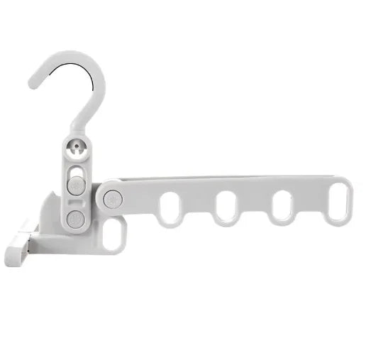 Portable Foldable 5-Hole Clothes Hanger Outdoor Travel Drying Rack for Camping and Hotel