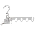 Portable Foldable 5-Hole Clothes Hanger Outdoor Travel Drying Rack for Camping and Hotel