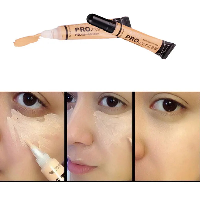 Oil Control Liquid Foundation & Concealer Cream - Long Lasting Face Makeup