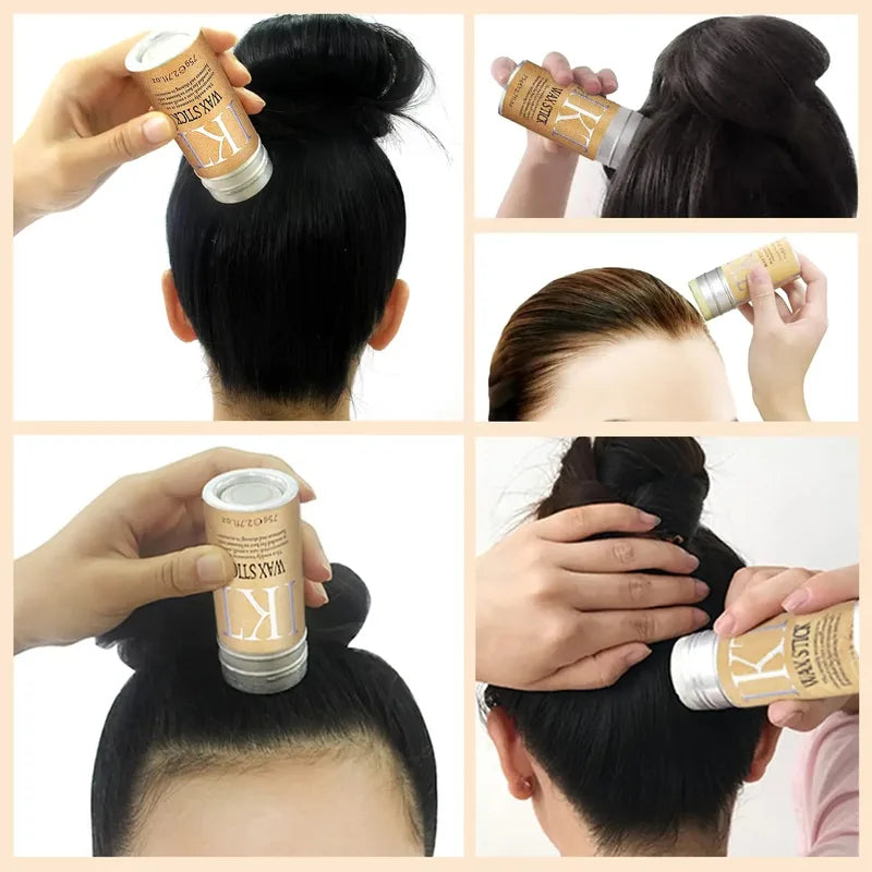 Hair Wax Stick for Wigs & Hairstyling - Non-Greasy Edge Control, Frizz & Flyaway Pomade