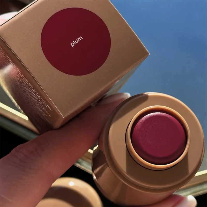 Lip & Cheek Makeup Set - Powder, Lip Gloss, Hydrating Stick, Natural Finish