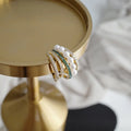 Pearl Ear Cuff Clip Women Fake Piercing Jewelry Gift Set