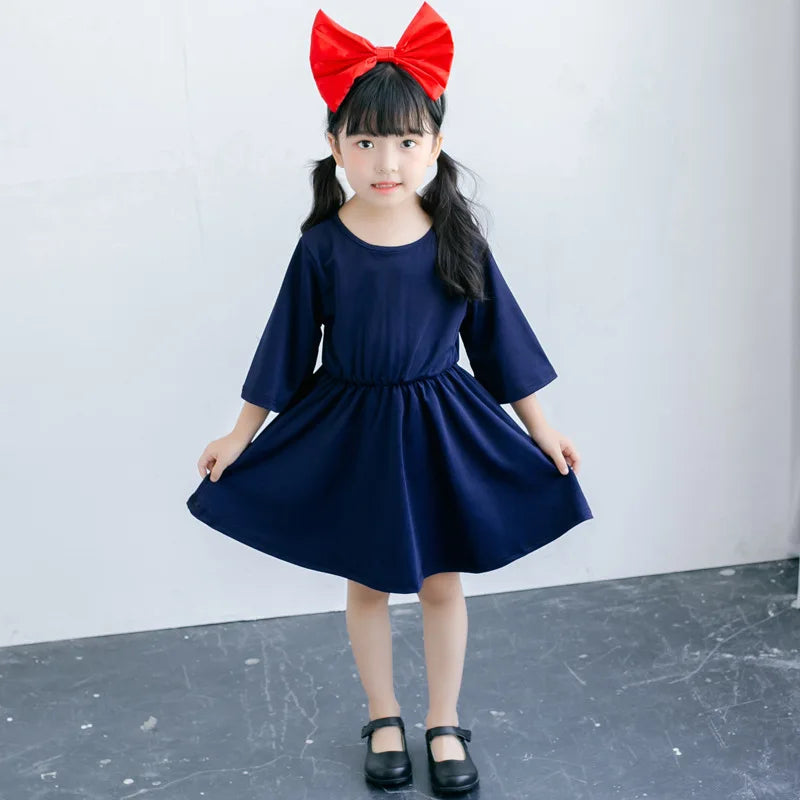 Kids Halloween Costumes for Boys and Girls - Witch & Kiki Costume Set