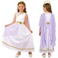 Girls Greek Costume Princess Toga Dress for Halloween & Cosplay