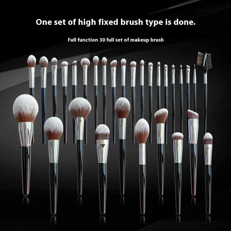 Professional Makeup Brush Set 30PCS Eye Face Cosmetic Tools Kit with Handle Colors