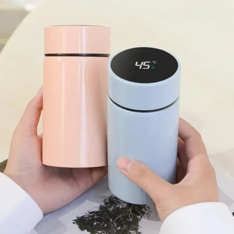 Stainless Steel Vacuum Insulated Water Bottle with Leak-Proof Cap - 200ML Thermos Flask, Keeps Hot & Cold - Multiple Colors