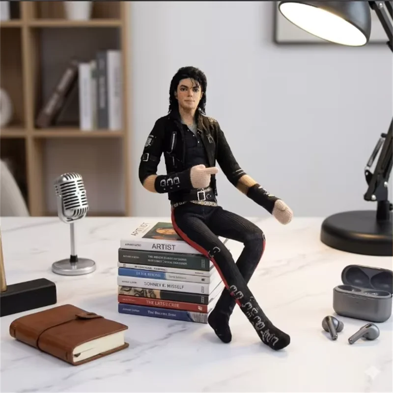 Anime Michael Jackson Plush Doll - Cosplay Prop, Joint Mobility Figurine, Room Decoration Gift