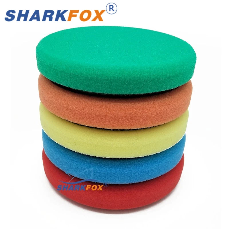 Car Buffer Polishing Pads 5-6 Inch Sponge Buffing Pads for DA/RO/GA Polishers
