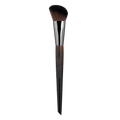 Professional Makeup Brush Set with Fan, Blush & Highlighter Brushes - Multicolor Handles