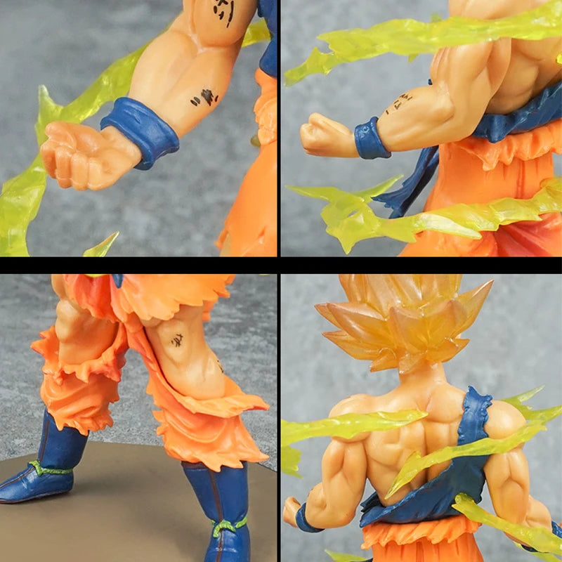 Anime Dragon Ball Son Goku Super Saiyan Action Figure - 17cm Collectible Toy for Kids & Fans