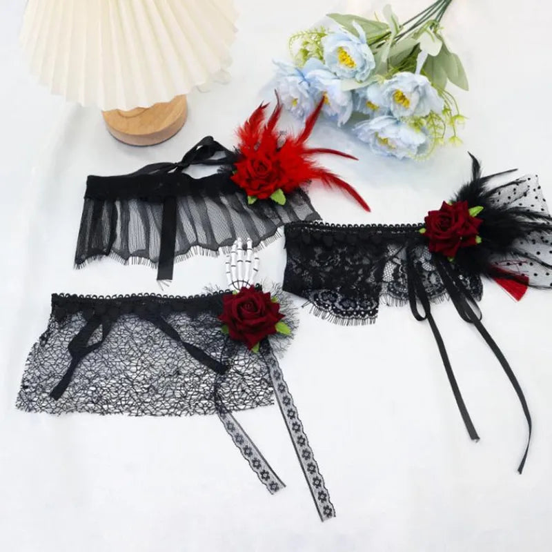 Retro Lace Princess Eye Mask Costume Accessory for Halloween & Masquerade