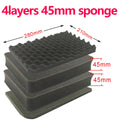 Shockproof Foam Sponge Grid Insert for Tool Box Packing - Customizable Colors