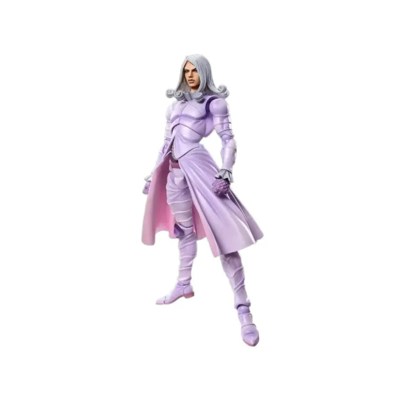 Jojo Bizarre Adventure Action Figure - Valentine Steel Ball Run Collectible Model for Anime Fans