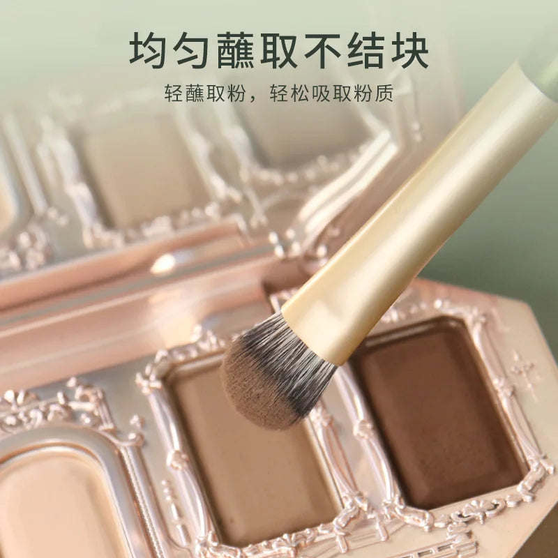 8Pcs Makeup Brush Set - Contouring Blending Eye Brushes for Face & Eyes