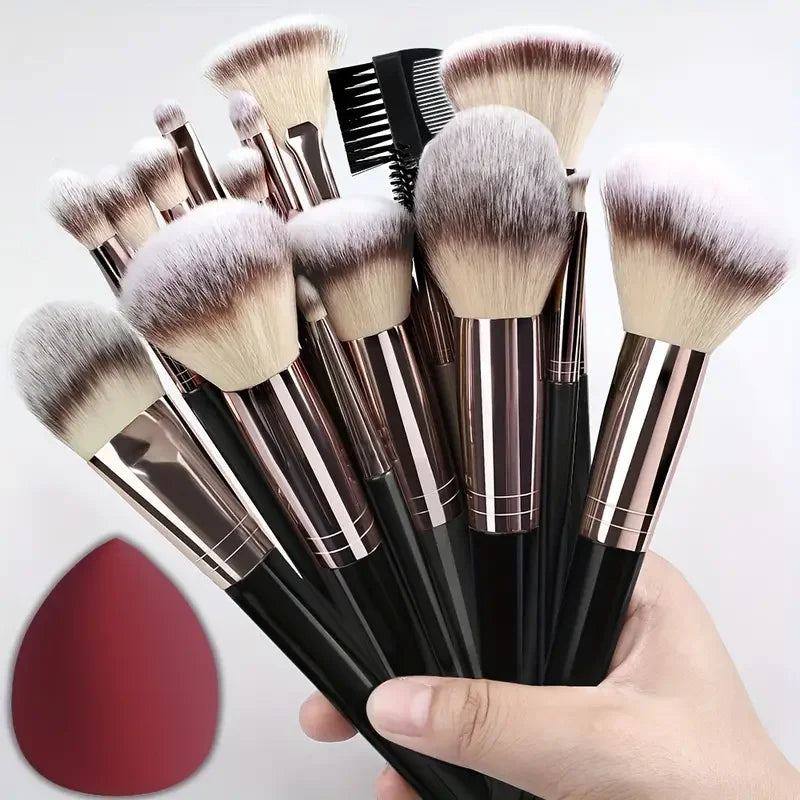Professional Makeup Brush Set 3/20pcs Soft Fluffy Face Eye Blending Tools