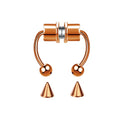 Fake Nose Piercing Hoop Septum Clip Non-Piercing Nose Ring Body Jewelry for Women
