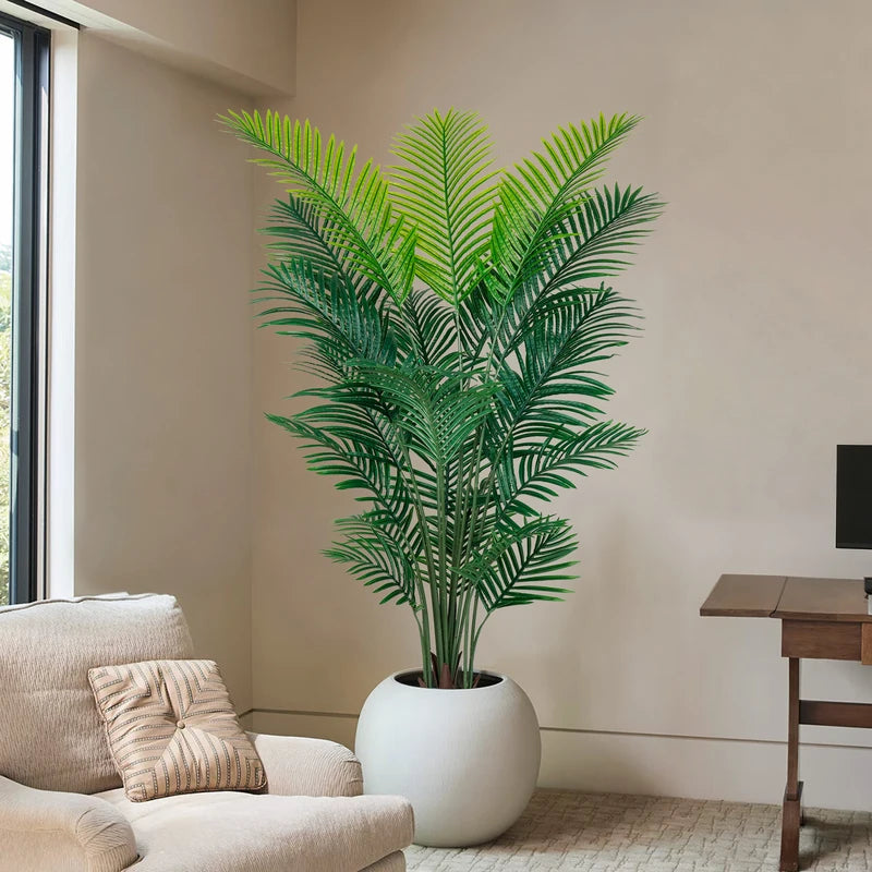 Artificial Palm Tree with Realistic Touch for Indoor & Outdoor Decor - 4/5/6 FT