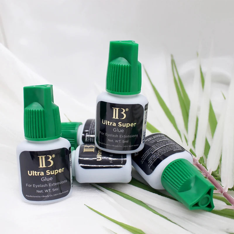 Korean Original Eyelash Extension Super Glue - 5ml Fast Drying Adhesive for False Lashes