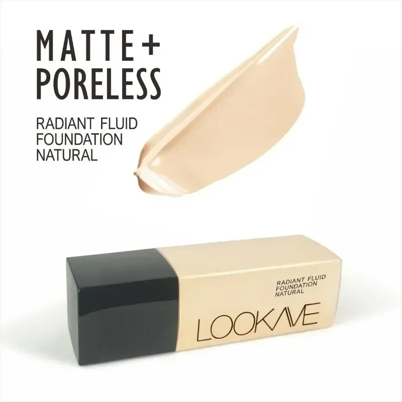 High Coverage Liquid Foundation with Matte Finish for Long-Lasting Makeup