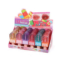 24Pcs Lip Gloss Set Moisturizing Long-Lasting Lip Oil for Girls - Ice Cream Theme
