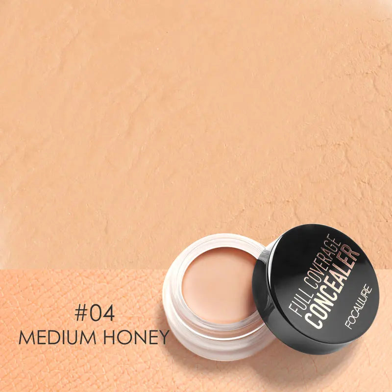Full Coverage Waterproof Concealer Cream Oil-Free Face Foundation - Moisturizing Makeup
