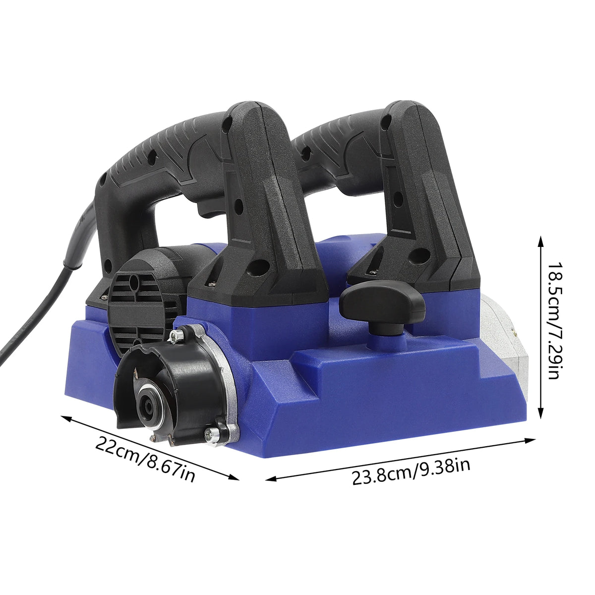 1300W Electric Wall Planing Machine for Paint and Putty Removal with Carrying Case