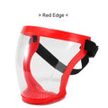 Full Face Shield Protective Face Mask for Work & Kitchen Anti-Fog Oil Proof