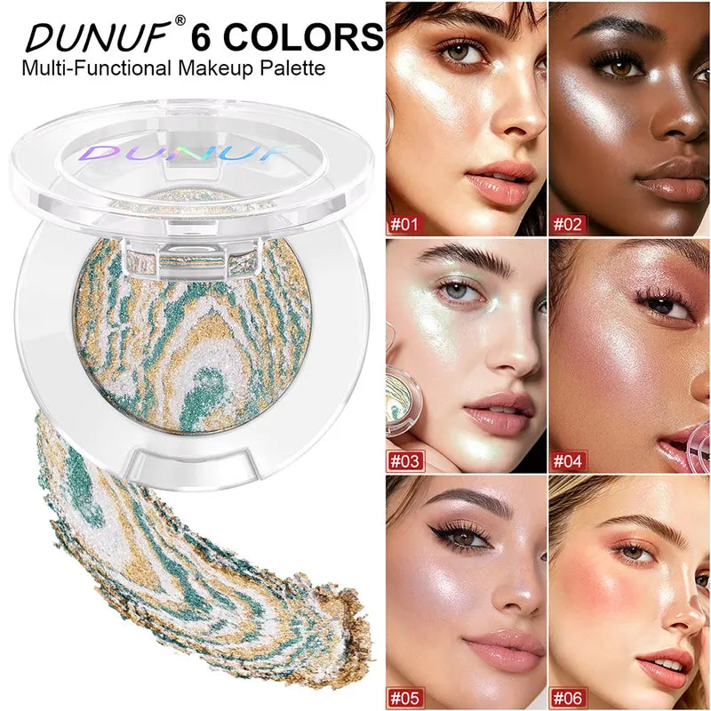 Highlighter Makeup Powder - Long-Lasting Brightening Contour & Highlighting