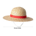 Anime Straw Hat Cosplay Sun Hat for Kids & Adults - Performance & Costume Accessory