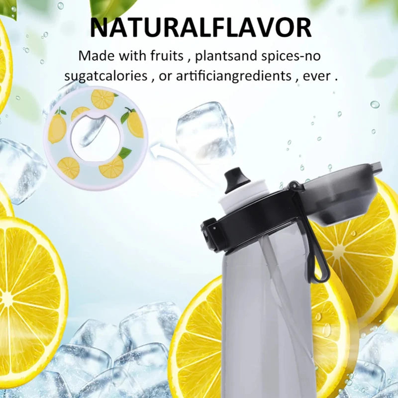 Flavour Pods for Water Bottles - Scented Fragrant Rings for Hydration