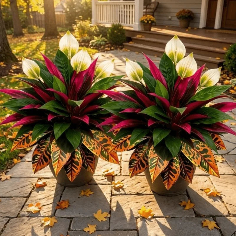 UV Resistant Artificial Dragon Blood Tree - Lifelike Fake Foliage for Indoor & Outdoor Decor