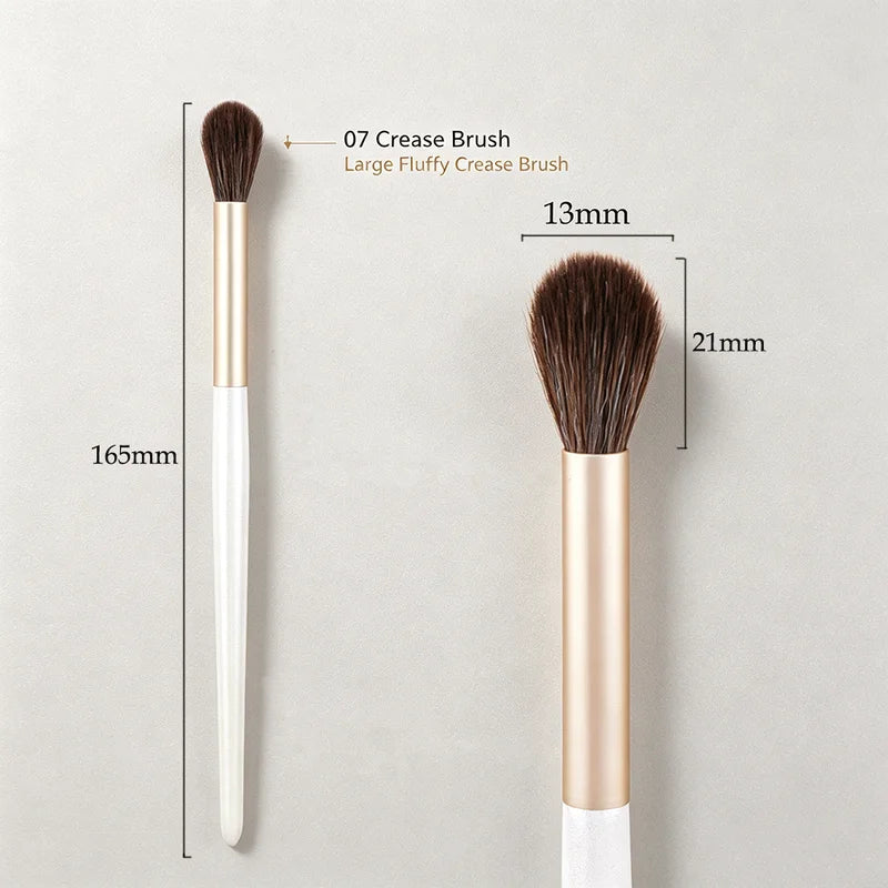 Synthetic Hair Fluffy Eyeshadow Crease Brush for Eye Makeup & Blending