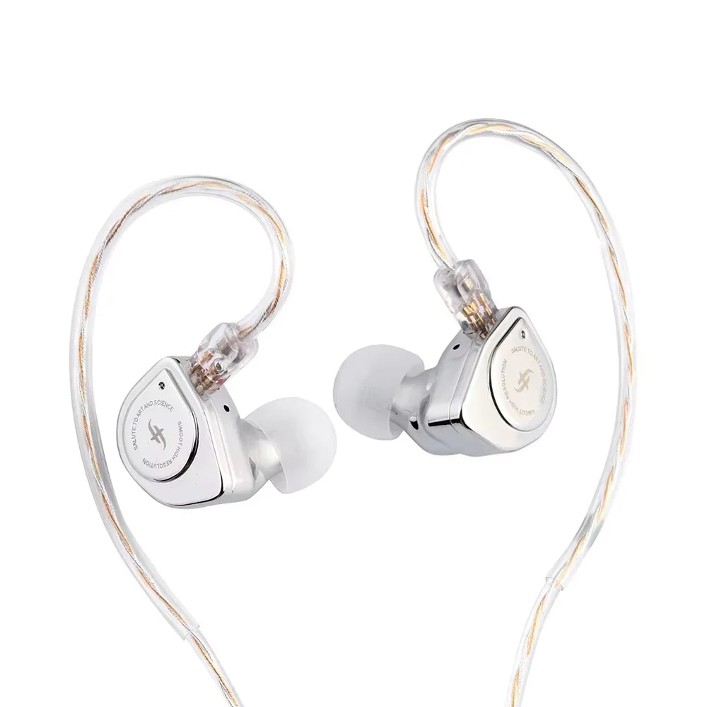 In-Ear Earphones with 10mm Dynamic Driver Dual Magnetic Circuit Hi-Fi Sound