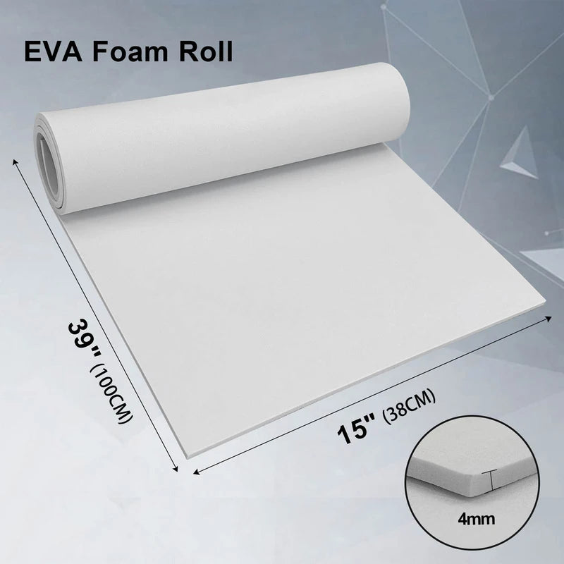 DIY Craft Foam Sheets 39x15 Inches, 2-10mm Thick EVA Foam for Cosplay & Projects