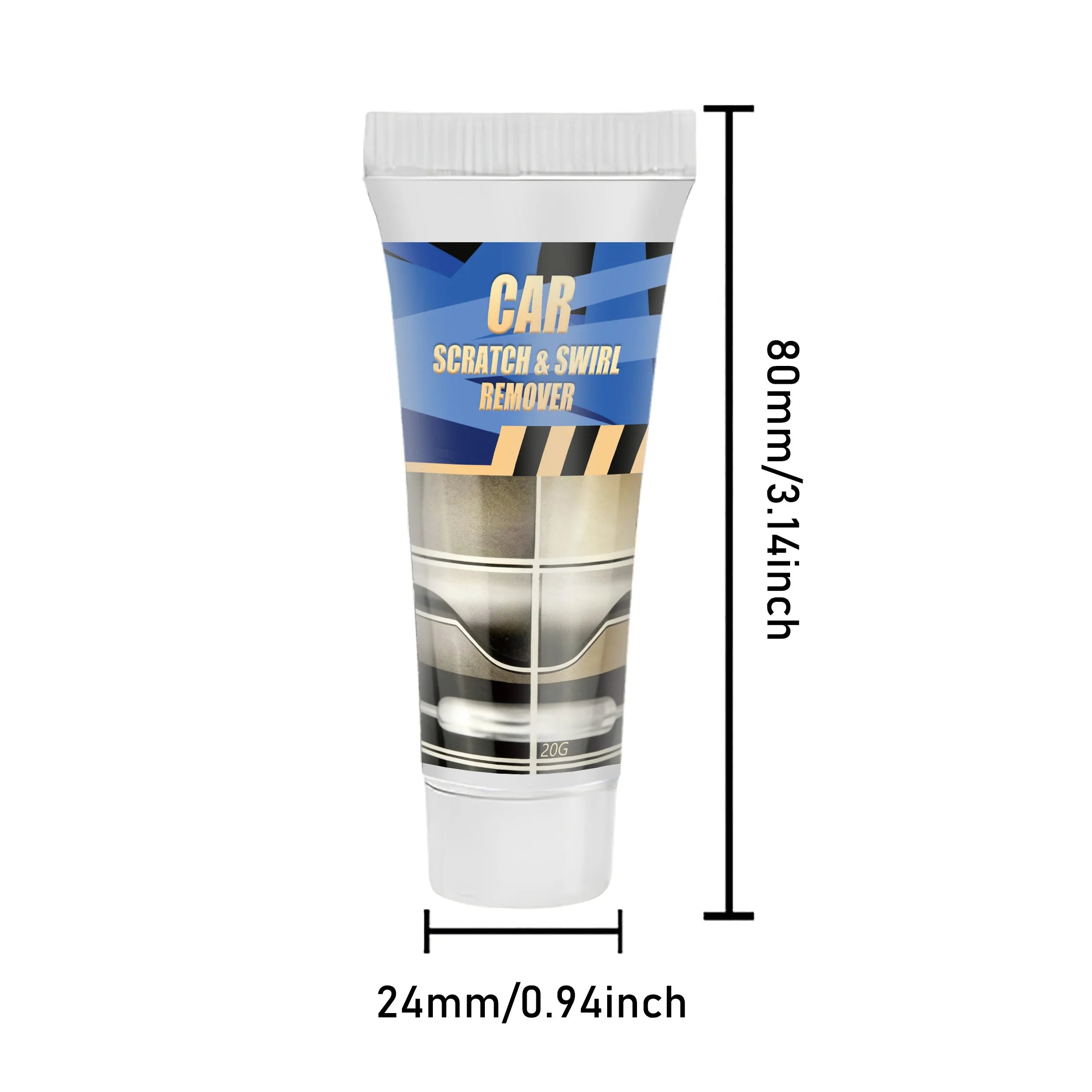 Car Scratch Remover Kit - Auto Paint Touch-Up & Polishing Tools