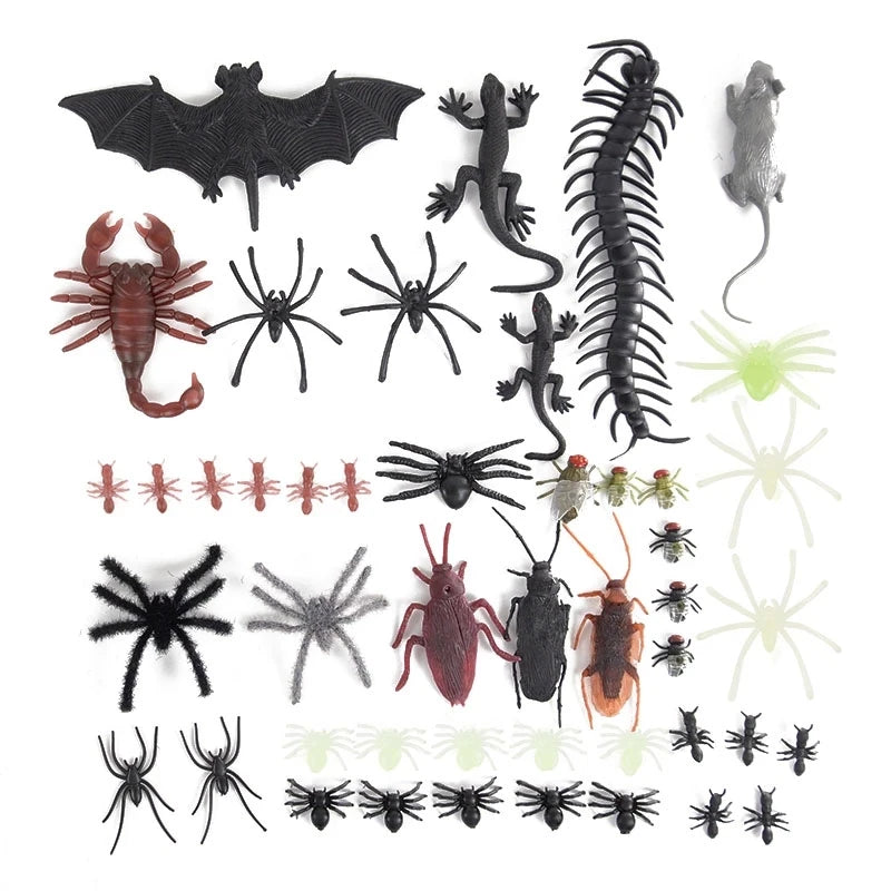 Halloween Scary Insect Bugs Set for Haunted House & Party Decorations
