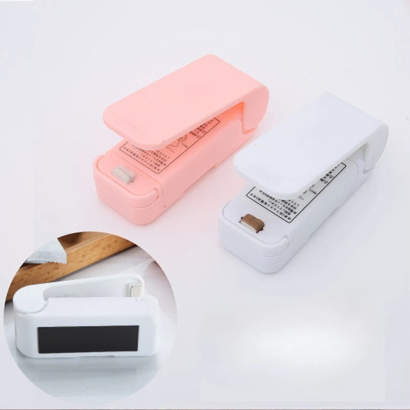 Mini Bag Sealer Machine for Food & Plastic Bags - Thermal Plastic Sealer