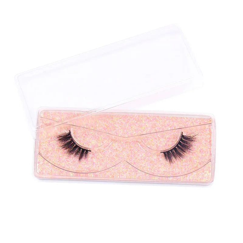 Reusable Half Mink False Eyelashes for Natural & Fluffy Eye Makeup - Multiple Colors