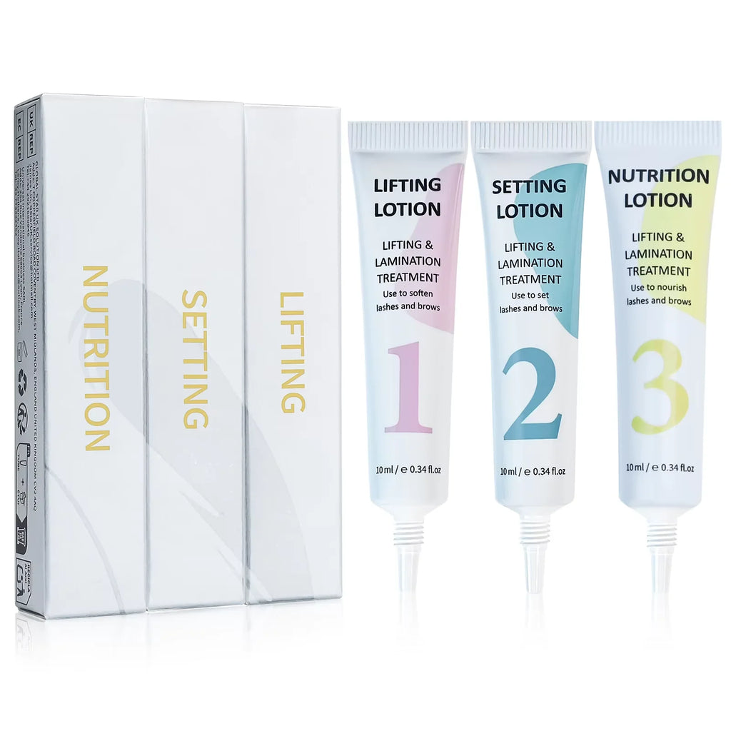 10ml Lash & Brow Perm Fixation Lotion Set for Lash Lift & Brow Lamination